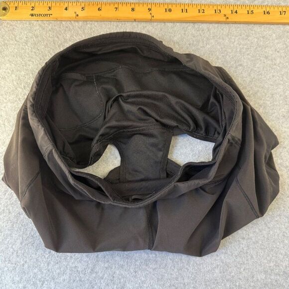 Lululemon Athletica Size 6 Gait Keeper Short 3.5" Black Athletic Workout Sporty - Picture 7 of 9